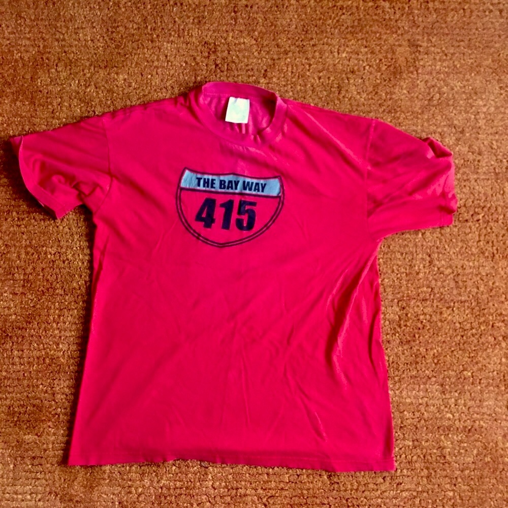 Frisco 415 niners vintage tee trill tv Bay Area size L